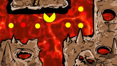Pacman in hell